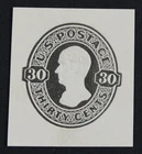 CKStamps: US Cut Square Stamps Collection Scott#U204 Unused H NG