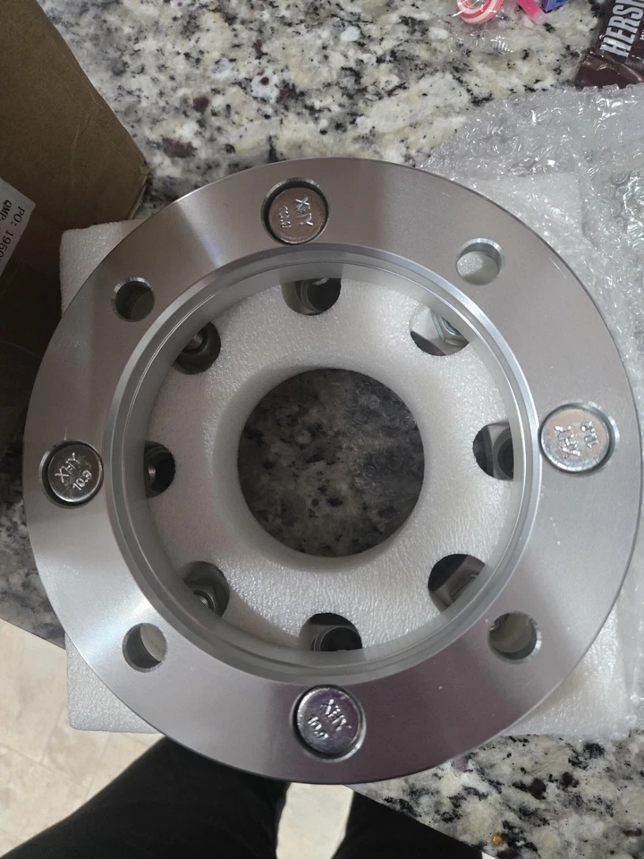 4x156mm ATV Wheel Spacers 1 Inch with 12x1.5 Studs, Fit For 2013+ Polaris Ranger - Image 3 of 4