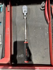 Used Snap On Fhlf80a 38 Flex Head Soft Grip Red Handle Ratchet