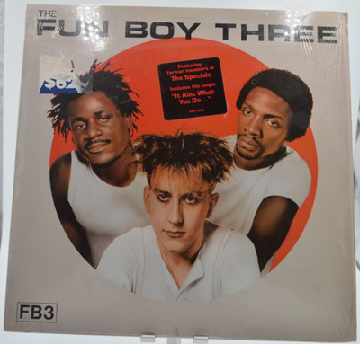 The Fun Boy Three Self Titled Vinyl Record Album Year 1982 USA Pressing Shrink