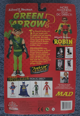 MAD Just-Us LEAGUE Alfred E. Neuman The Flash Action Figure DC