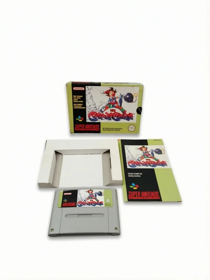 KID KLOWN IN CRAZY CHASE SUPER NINTENDO (SNES) PAL-FAH (COMPLETE - GOOD CONDITIO, photo 1 sur 5