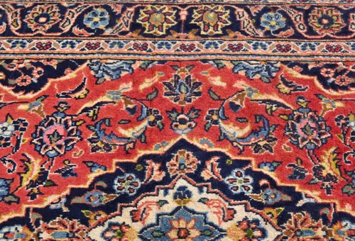 Handgeknüpfter Vintage Orientteppich Klassisch Blumen Klein Wohndeko Teppich 3X5 ft - Bild 7 von 11
