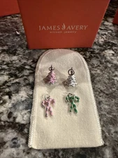 Limited Edition James Avery Christmas Charms. Lot of 4 New In Package
