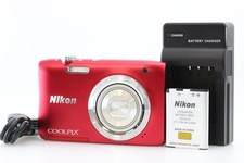  US Stock Nikon COOLPIX S2900 20.1MP Compact Digital Camera Red 2619-12900-31 