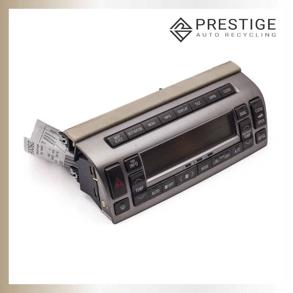 Control de temperatura climatizador calentador aire acondicionado Lexus SC430 2002-2008 55902-24060 FABRICANTE DE EQUIPOS ORIGINALES Foto 2 de 4