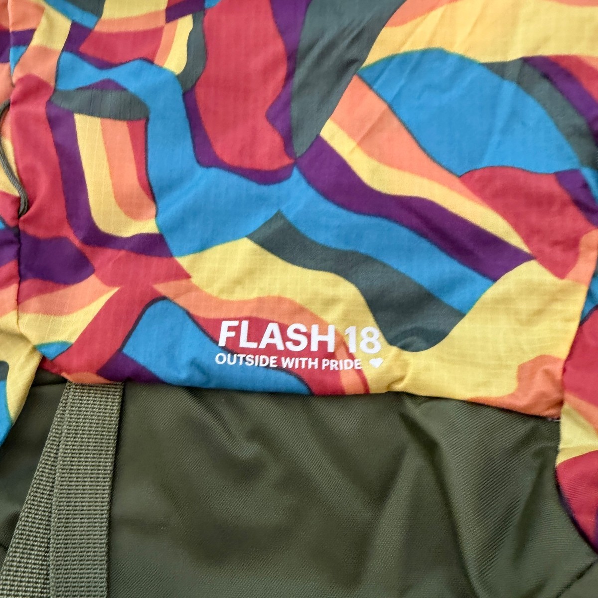 REI Co-Op Backpack Flash 18 Pride Lightweight Hiking Camping