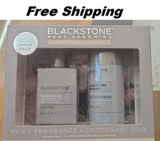 Blackstone Men's Grooming Sandalwood Collection Fragrance Deodorant Duo