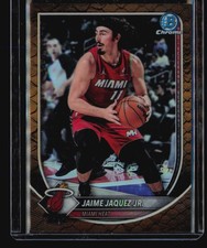 2025 Bowman Jaime Jaquez Jr. Reptilian Refractor #BCV-171 Miami Heat
