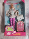 Vintage 1996 Vet Barbie Pet Doctor Doll Dog & Cat New In Box