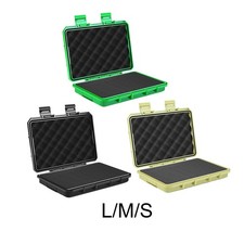 Hard-shell suitcase with foam insert, universally sealed, for