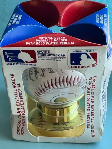 LA DODGERS VINTAGE 1989 COLLECTIBLE BASEBALL SGA TEAM SIGNATURES FACSIMILE - Picture 6 of 6