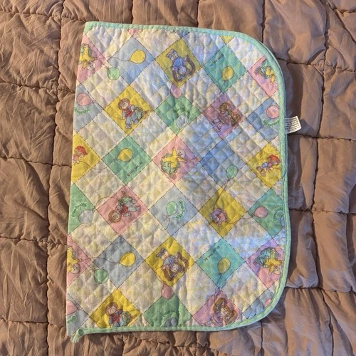 Cabbage Patch Kids Colorful Blanket Doll Accessory 1982 Vintage Collection 18"