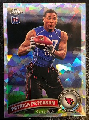 Patrick Peterson 2011 Topps Chrome Rookie RC Crystal Atomic Refractor #211 /139