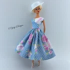 OOAK HANDMADE Dress & Hat  FITS Barbie Silkstone Reproduction & Vintage Doll