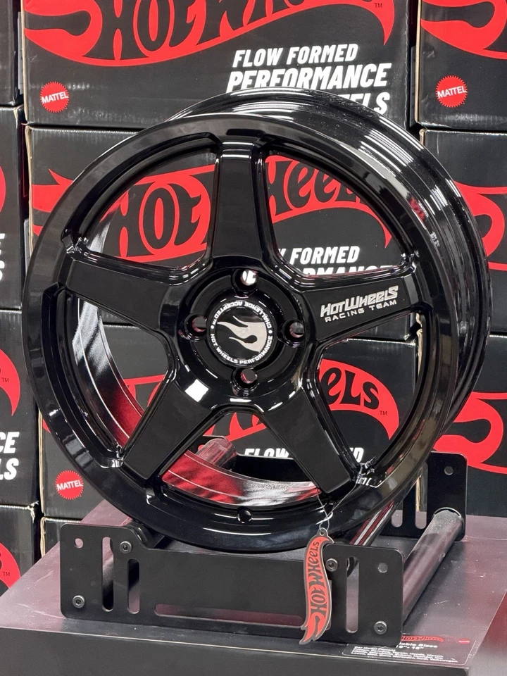 Hot Wheels HW-01 16 Inch 4x100 ET40 (BLACK) Honda Jazz / City /Toyota Vios,Yaris - Image 3 of 4