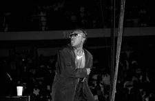 Rapper MC Hammer performs at Kemper Arena in Kansas City Missouri - Old Photo 8