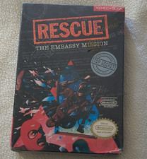 Kemco Seika Rescue: The Embassy Mission (Nintendo NES) Video Game