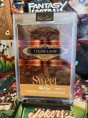 CeeDee Lamb 2/3 Blue Hearts Color Match 2026 Wild Card Sweet