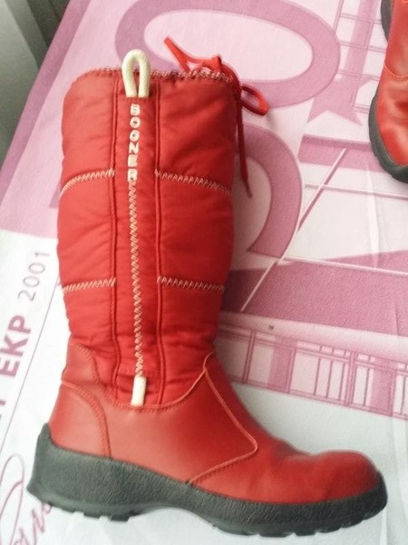 Women Bogner Boots Red 37