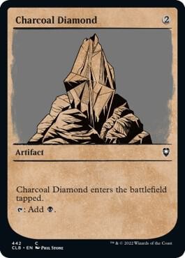 Charcoal Diamond (Showcase) - Commander Legends: Battle for Baldur's Gate - 442