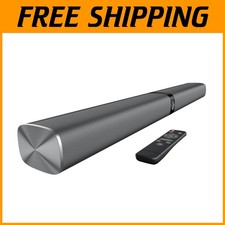 Detachable Soundbar - 80W - Bluetooth/AUX - Auto Boost