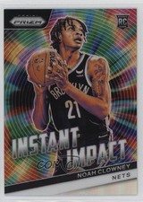 2023-24 Panini Prizm Instant Impact Silver Prizm Noah Clowney #21 4nm