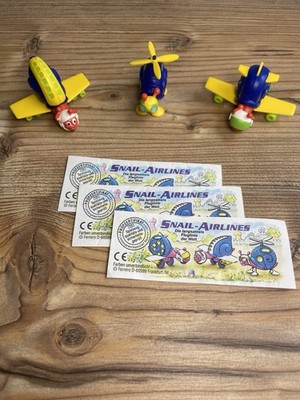 FERRERO SATZ SNAIL AIRLINES die langsamste Fluglinie der Welt 1997 Schnecken BRD