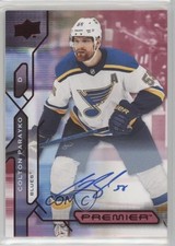 2021-22 Upper Deck Premier Auto Colton Parayko #75 Auto 03uh