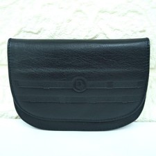 Christian Dior Portafoglio Bifold in Pelle Porta Carte Portamonete Nero Made ...