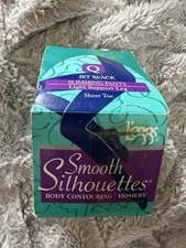 L’eggs Smooth Silhouettes Pantyhose Q Jet Black
