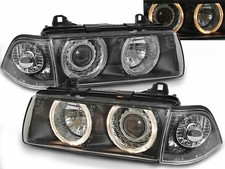 Angel Eyes Scheinwerfer Set in schwarz f�r BMW E36 12.1990-08.1999