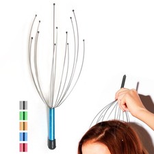 New Head Massager Neck Massage Octopus Scalp Stress Relax Spa Therapy Healing