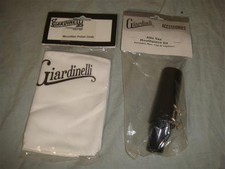 GIARDINELLI ALTO SAX MOUTHPIECE GASMK W CAP, LIGATURE,  POLISHING CLOTH
