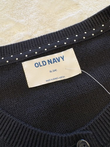 NEW Youth Girls Old Navy Cardigan - Size XLarge (14) - Picture 2 of 5