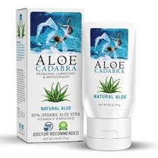 Natural Water Based Personal Lubricant and Vaginal Moisturizer Organic Aloe L...