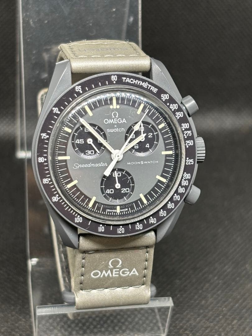Omega x Swatch Speedmaster Moonswatch Gray