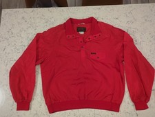 Vintage 80s90s Eddie Bauer Light Weight Nylon XL Jacket Pullover Wind Breaker