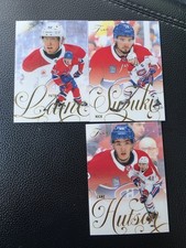 2025-26 Flair Nick Suzuki, Lain, Hutson 3 Cards Lot