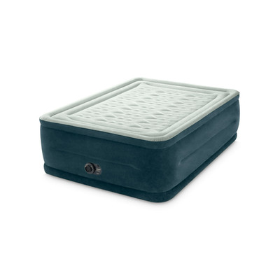 Intex 24'' Full Dream Lux Pillow Top Dura-Beam Airbed Mattress with Built-in Pump
