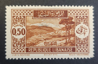 Lebanon Stamps Scott 144 MH