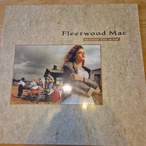 Fleetwood Mac - Behind The Mask - Vinyl LP Album EX/EX WX 335 1990 - Free UK P&P