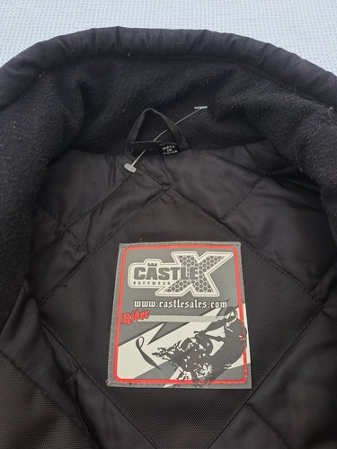 Castle X Jacket CR2 Racewear Snowmobile Men's XXL, 2XL Insulated Winter Racing - Picture 5 of 12
