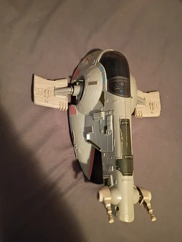 Vintage Star Wars Slave-1 Ship Kenner 1981 w/ Ramp. No Carbonite Han