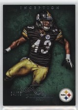 2012 Topps Inception Green 4/75 Troy Polamalu #90 HOF s7f