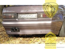 Rieger Heckansatz Heckspoiler Diffusor für Mercedes 190 W201 Limousine ohne Auss Rieger Heckansatz Heckspoiler Diffusor für Mercedes 190 W201 Limousine ohne Auss
