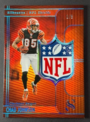 2025 Panini Silhouette Chad Johnson NFL Shield /5 First on Print  