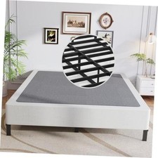 Box Spring Box Spring for Bed, Heavy Duty Metal Frame Mattress Queen 9 Inch