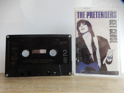 THE PRETENDERS GET CLOSE MUSIK KASSETTE MC TAPE HX-Pro 1986 WEA RECORDS