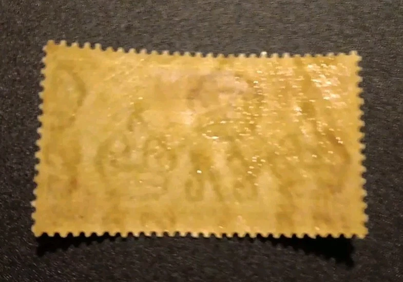 Ascensión 1944 10 chelines franqueo SC#49a MLH, Cat$65, pidiendo $25 OBO Foto 2 de 2